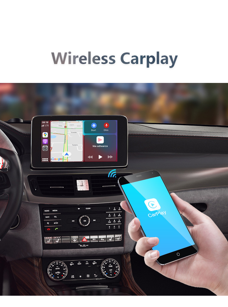 Wireless CarPlay AI Box for Factory Screen Improvement