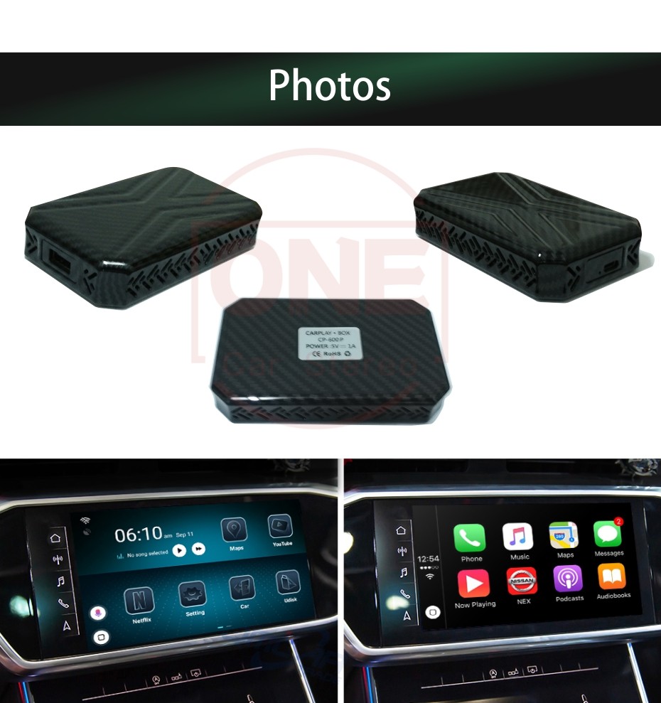 Wireless CarPlay Box Ai Box for Factory Screen Android Improvement H6