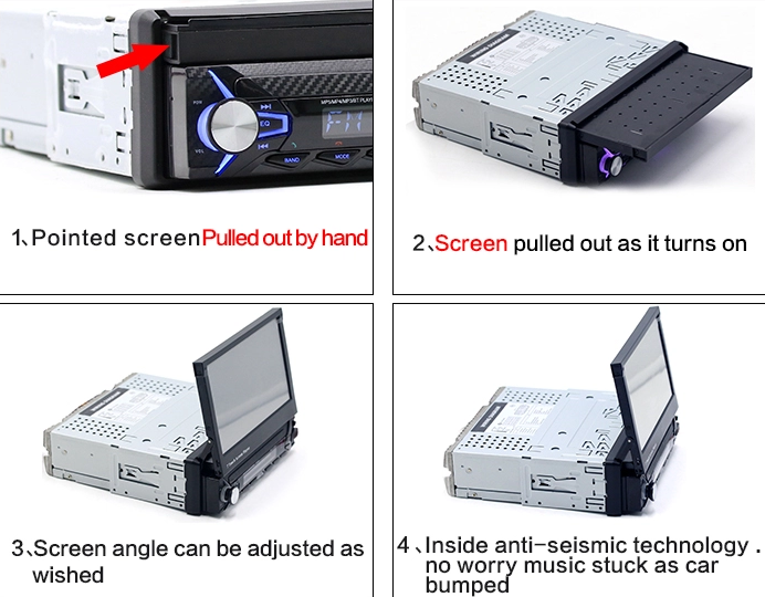 Android and Wince 7-inch HD Touchscreen In-dash Car DVD Player