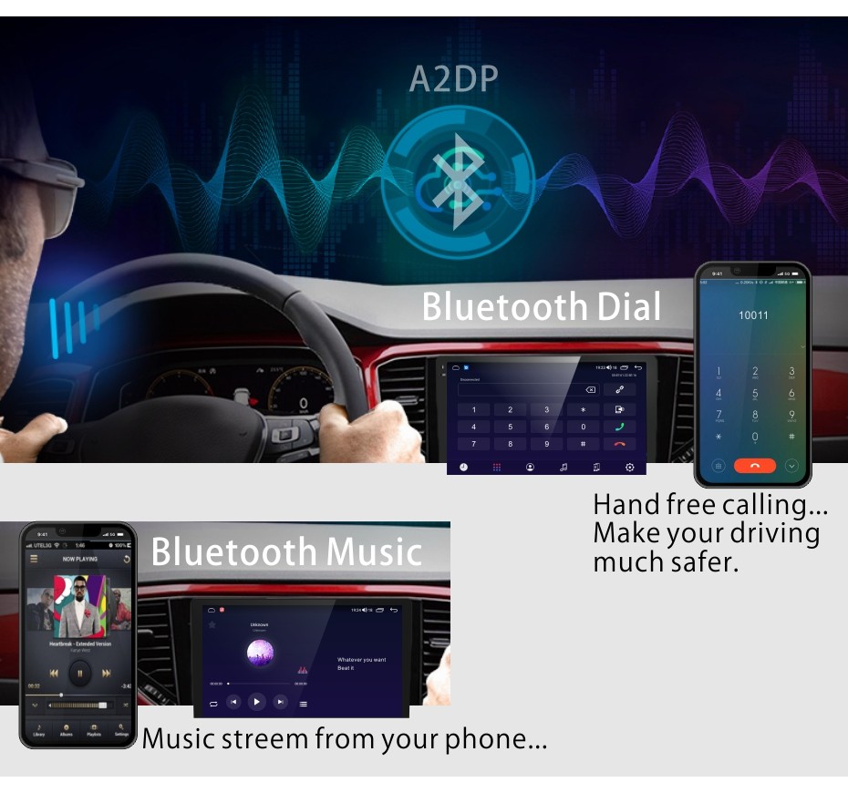 9-inch Android Universal Car Stereo Receiver Supplier and Manufacturer