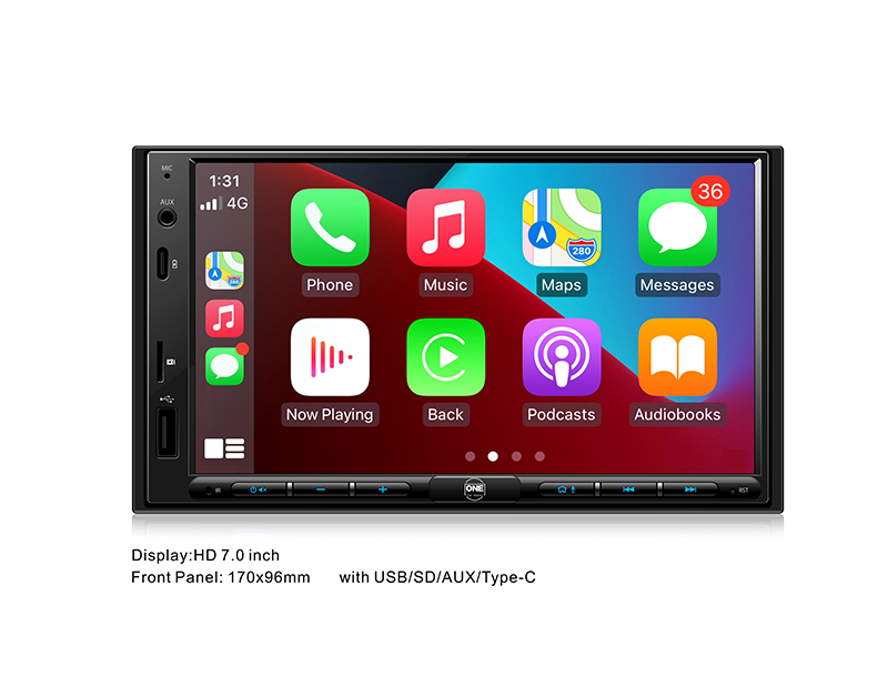 New 7-inch Android Car Radio with CarPlay and Android Auto Manufacturer