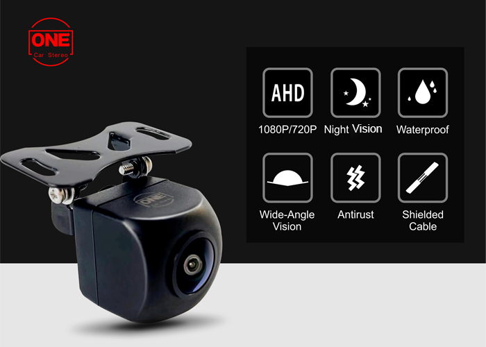 IP69K Reverse Camera Wide-angle Night Vision AHD 1080P and 720P with Antioxidant Mounting Bracket