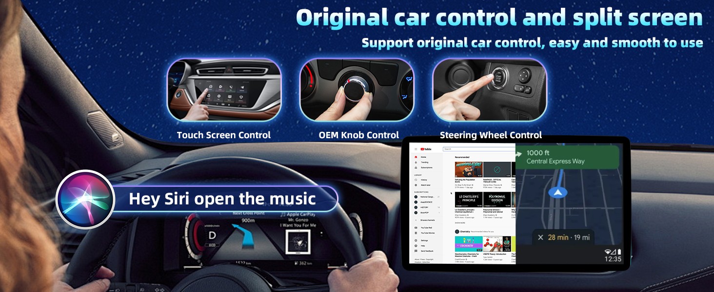 Qualcomm 6225 AI Box CarPlay 8G 128G Built in Nano 4G SIM OTA Update Android CarPlay Box Wireless Adapter for YouTube Netflix