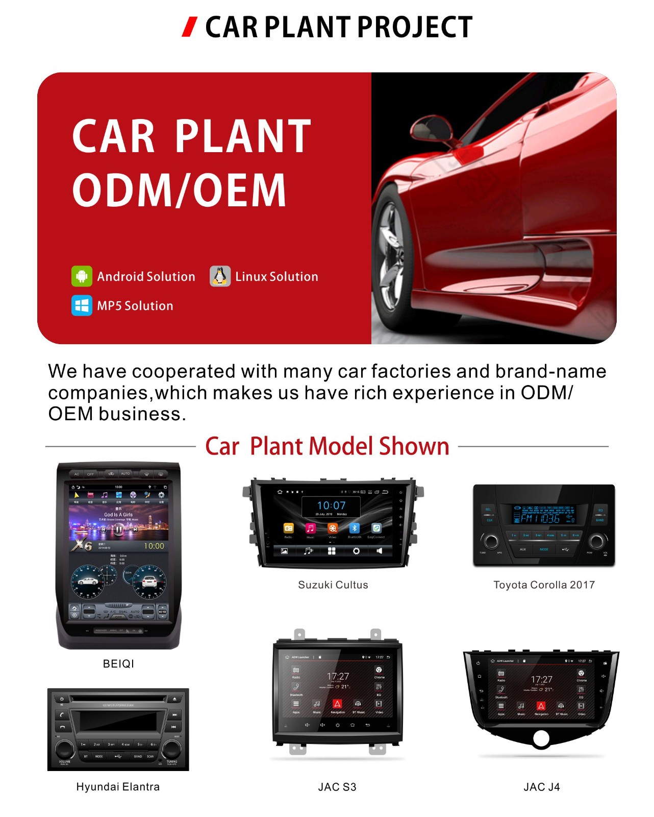 Wireless CarPlay Interface Module Android Auto and Media Camera for Alfa Giulia 2017-2019