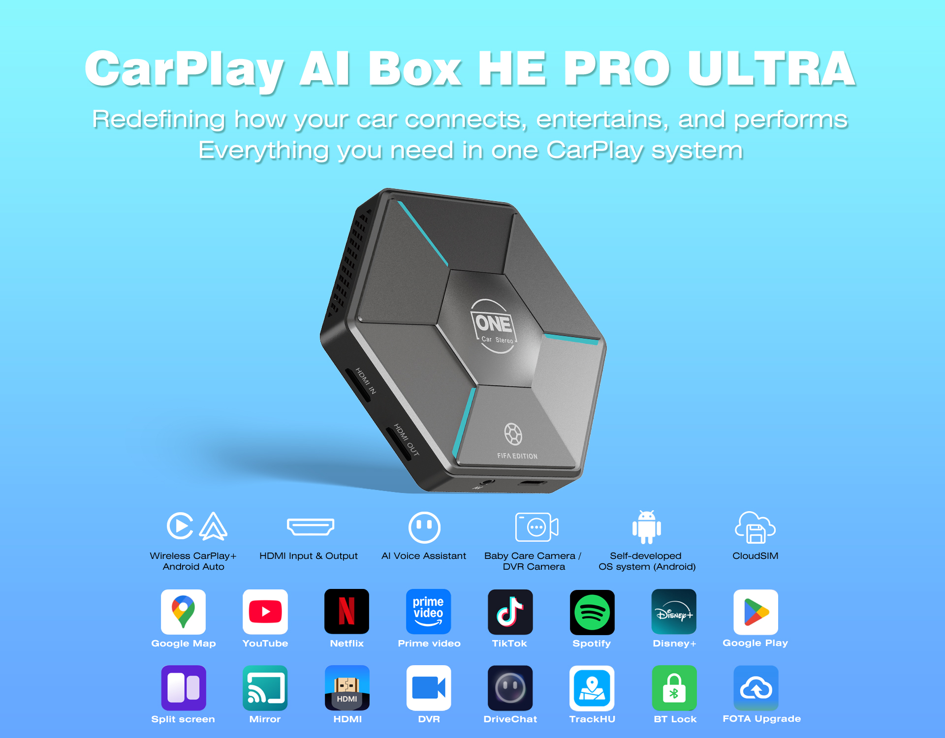 CarPlay AI Box HE PRO ULTRA CarPlay AI Box HE PRO ULTRA