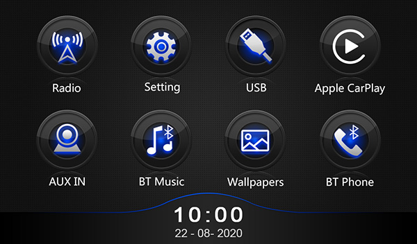 Apple CarPlay Linux 6.75" Universal Car Stereo DP9001 Apple CarPlay Linux 6.75" Universal Car Stereo DP9001