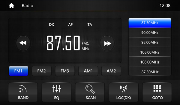 Linux CarPlay  and Android Auto 9" Car Multimedia #1911S