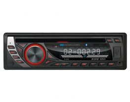 Single-DIN Car DVD Player FM and CD Receiver