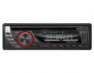 Single-DIN Car DVD Player FM and CD Receiver