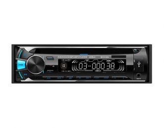 Single-DIN Car DVD Player AUX-in
