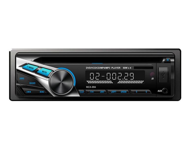 Fixed Panel or Detachable Panel Single-DIN Car DVD Player