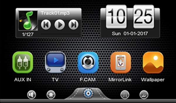 Android and Wince 7-inch HD Touchscreen In-dash Car DVD Player