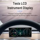 Tesla Linux LCD Meter Display with CarPlay and Auto