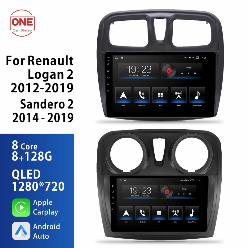 Android Car Audio Radio System for Renault Logan 2012-2019  Sandero 2014 - 2019
