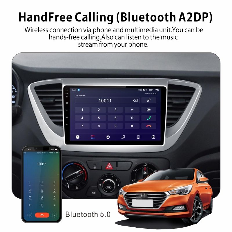 Android Car Audio Radio System for Hyundai Solaris