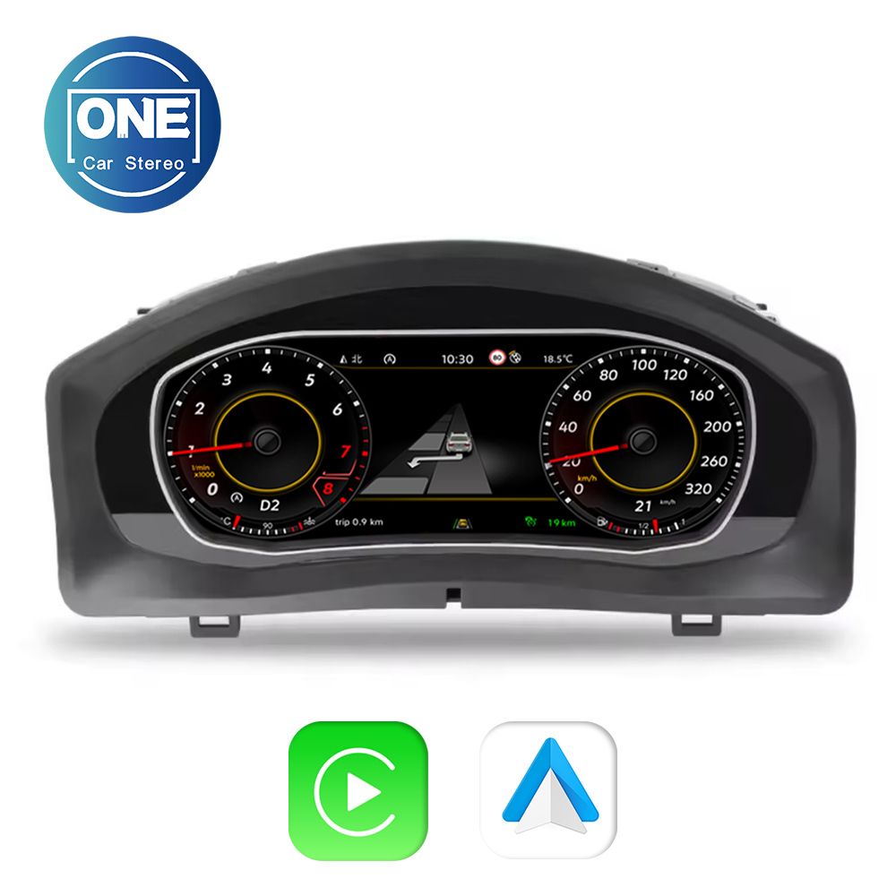 VW Tiguan 2009-2017 Digital Dashboard Wireless CarPlay Virtual Tacho Cockpit LCD Cluster Upgrade