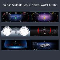 Benz Digital Dashboard Virtual Tacho Cockpit LCD Cluster Upgrade for Benz C/GLC 2015-2018