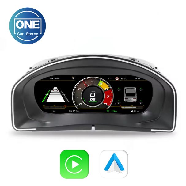 VW Scirocco 2009-2016 Digital Dashboard Wireless CarPlay Virtual Tacho Cockpit LCD Cluster Upgrade
