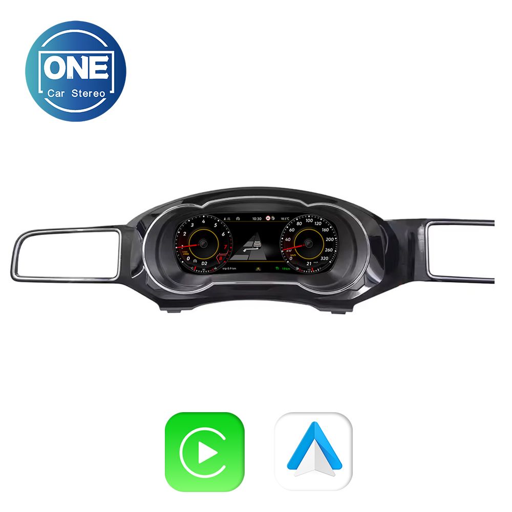 VW Jetta 2015-2018 Digital Dashboard Wireless CarPlay Virtual Tacho Cockpit LCD Cluster Upgrade