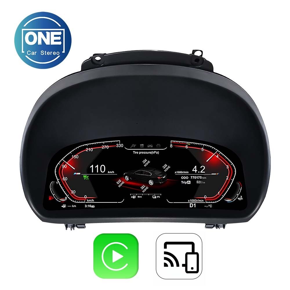 BMW 1 Series E87 2006-2011 Digital Dashboard Wireless CarPlay Virtual Tacho Cockpit LCD Cluster Upgrade