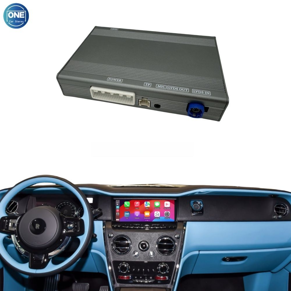 Rolls-Royce CIC System Wireless CarPlay Interface Android Auto Module with Bluetooth Camera-Input Phone Mirroring