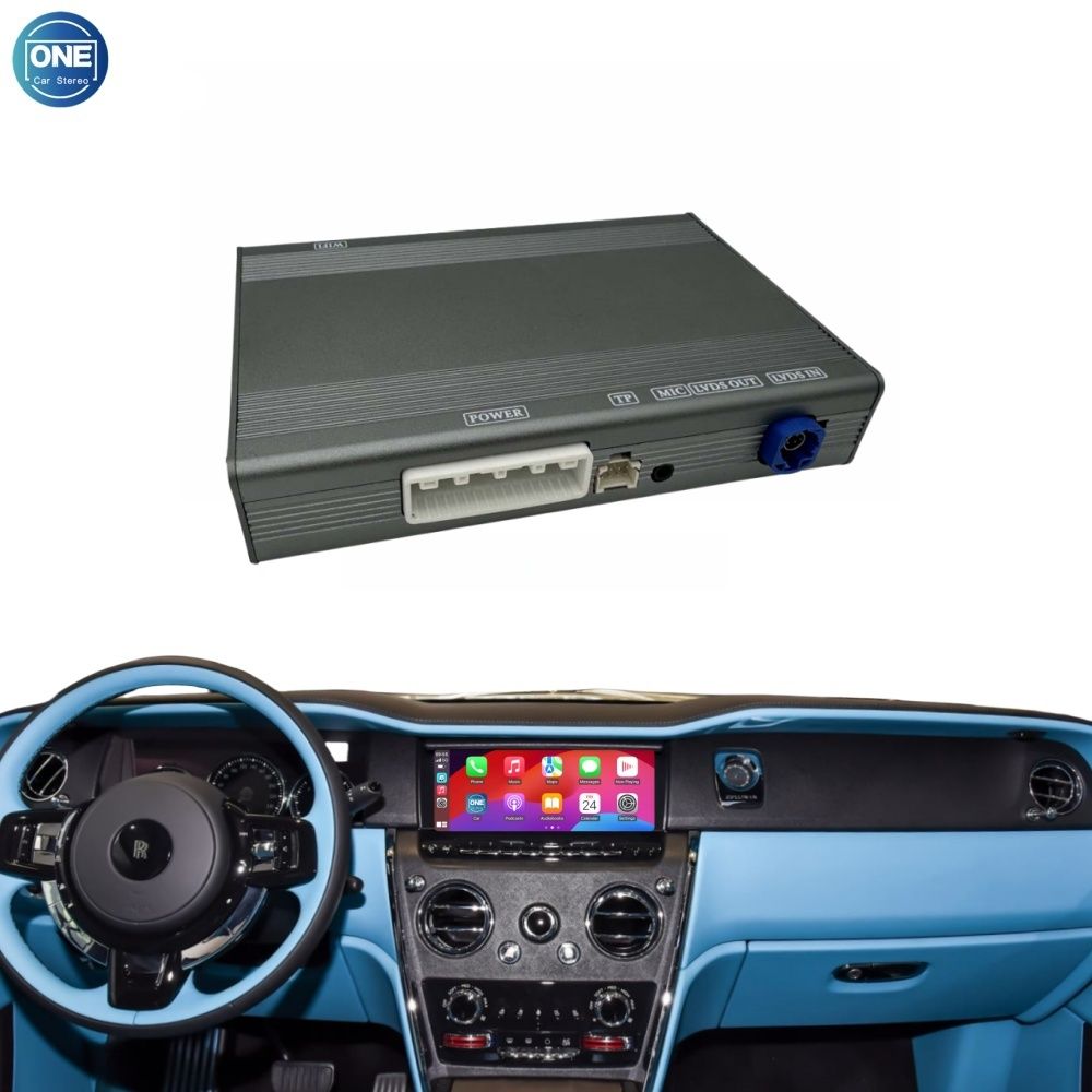 Rolls-Royce NBT System Wireless CarPlay Interface Android Auto Module with Bluetooth Camera-Input Phone Mirroring
