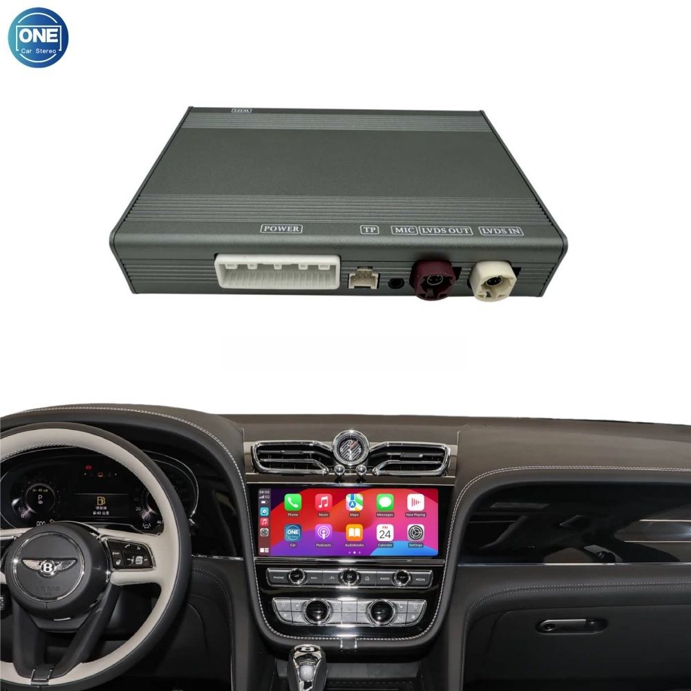 Bentley RNS810 Wireless CarPlay Interface Android Auto Module with Bluetooth Camera-Input Phone Mirroring