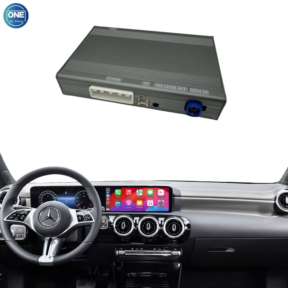 Benz NTG 3.0 System Wireless CarPlay Interface Android Auto Module with Bluetooth Camera-Input Phone Mirroring