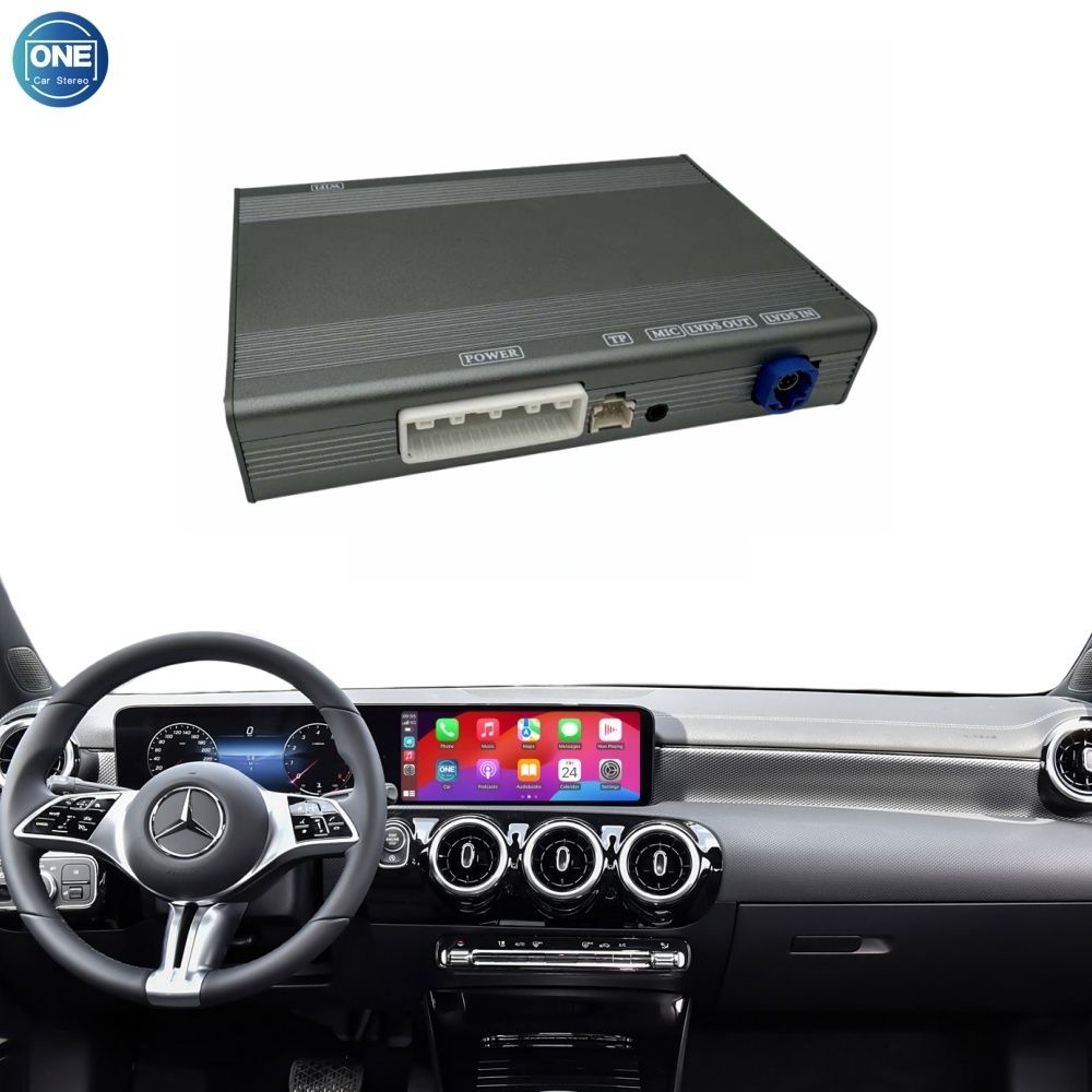 Benz NTG 4.5/4.7 System Wireless CarPlay Interface Android Auto Module with Bluetooth Camera-Input Phone Mirroring