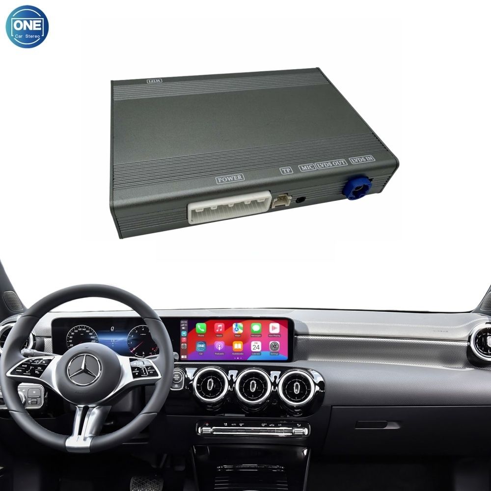 Benz NTG 5.0/5.1 System Wireless CarPlay Interface Android Auto Module with Bluetooth Camera-Input Phone Mirroring