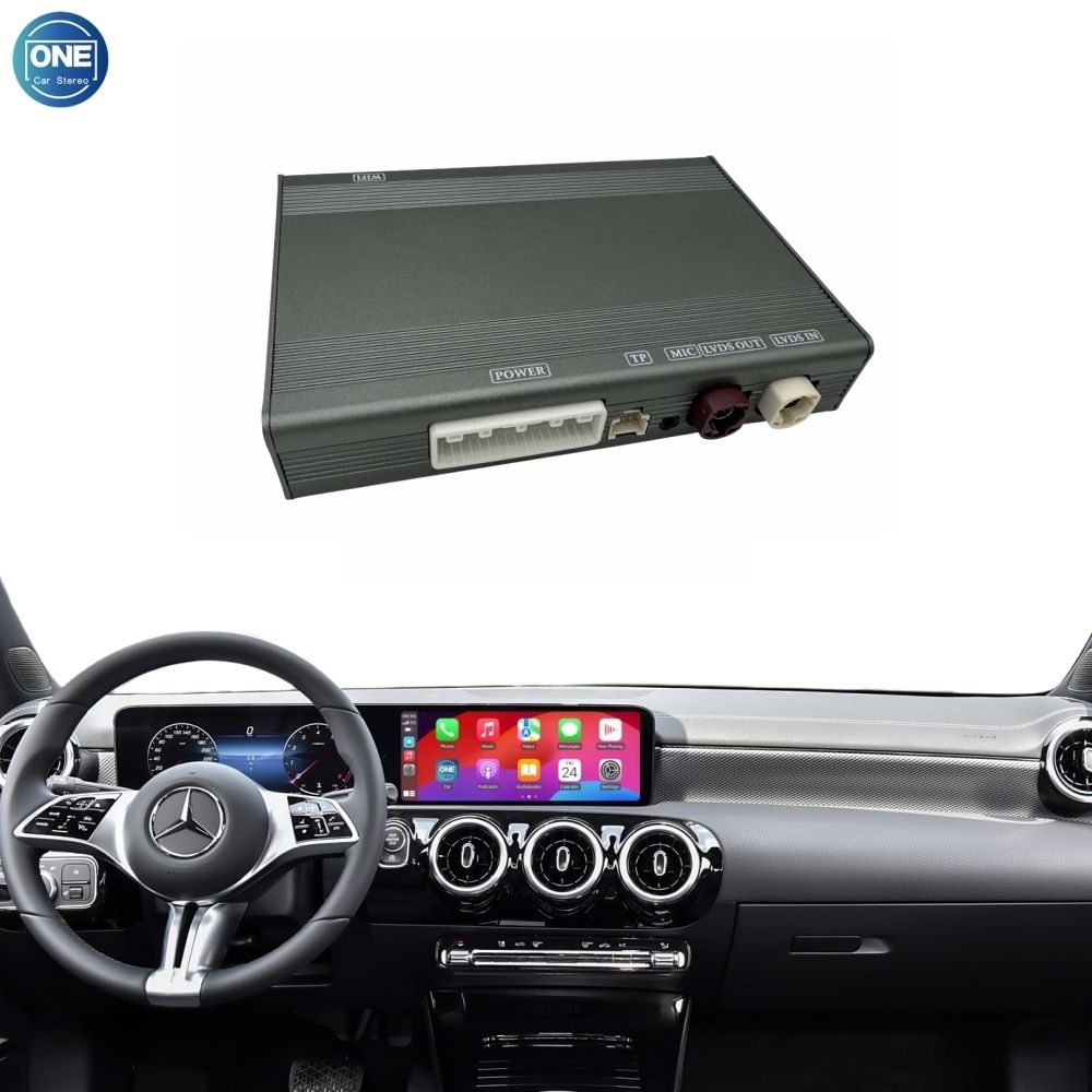 Benz NTG 6.0 System Wireless CarPlay Interface Android Auto Module with Bluetooth Camera-Input Phone Mirroring
