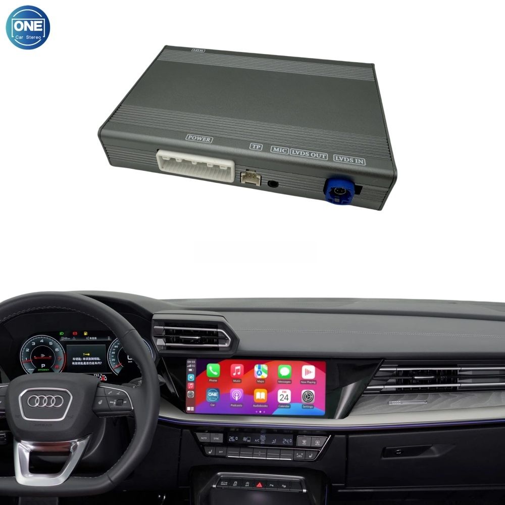 Audi 2G System Wireless CarPlay Interface Android Auto Module with Bluetooth Camera-Input Phone Mirroring