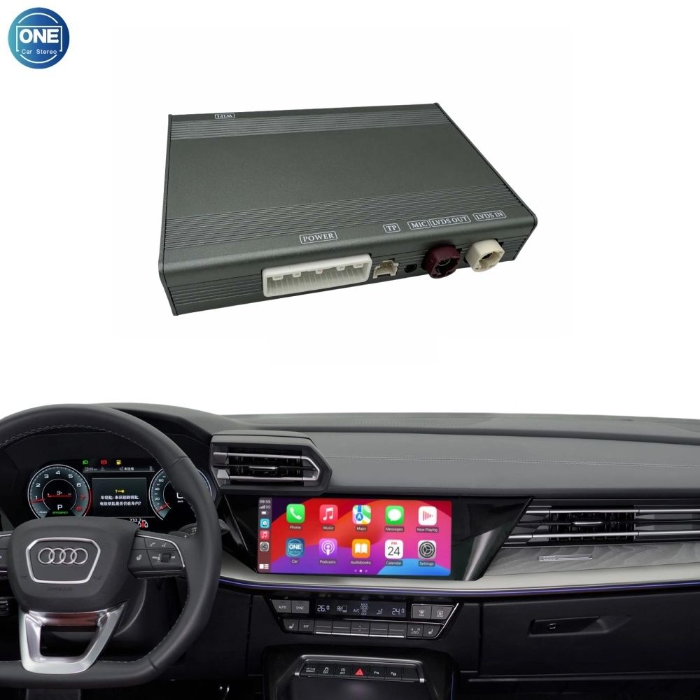 Audi MMI 3G System Wireless CarPlay Interface Android Auto Module with Bluetooth Camera-Input Phone Mirroring