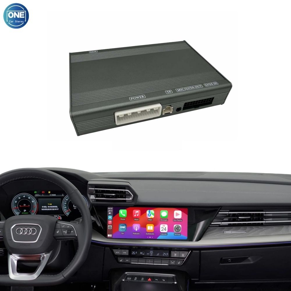 Audi MMI 3G+ System Wireless CarPlay Interface Android Auto Module with Bluetooth Camera-Input Phone Mirroring