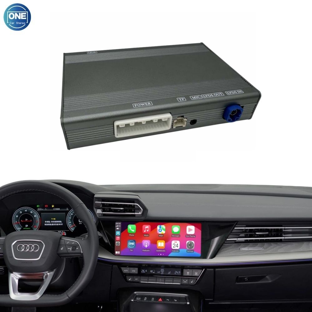 Audi MIB3 System Wireless CarPlay Interface Android Auto Module with Bluetooth Camera-Input Phone Mirroring