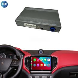 Maserati Wireless CarPlay Interface Android Auto Module with Bluetooth Camera-Input Phone Mirroring