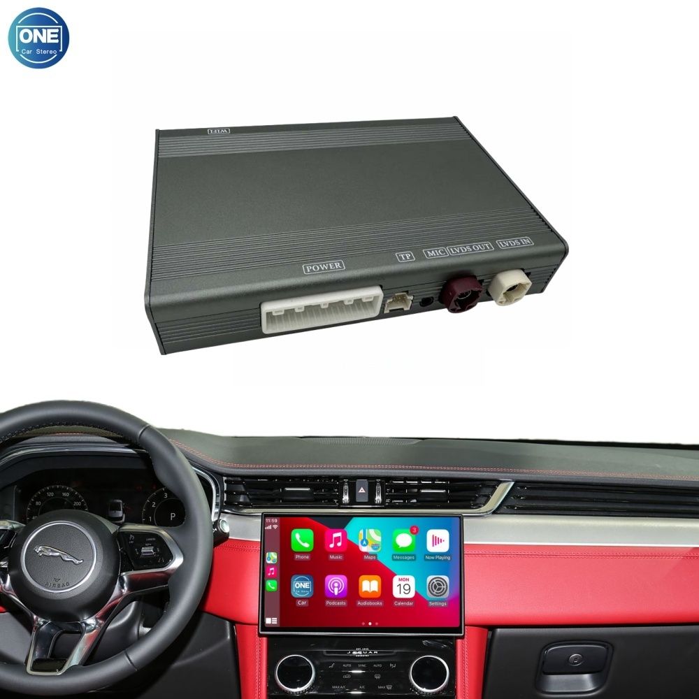 Land Rover/Jaguar Bosch System Wireless CarPlay Interface Android Auto Module with Bluetooth Camera-Input Phone Mirroring