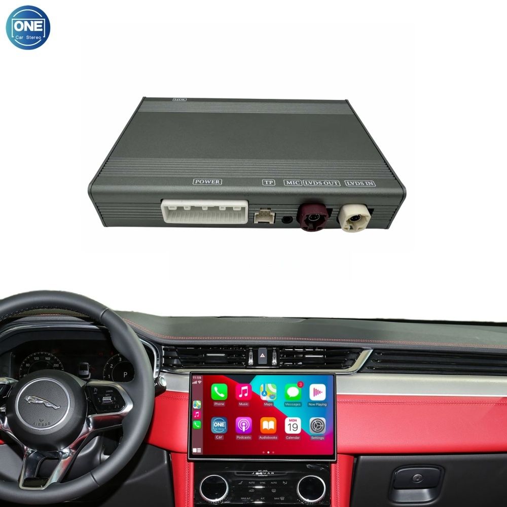 Land Rover/Jaguar Harman "10.25" single screen Wireless CarPlay Interface Android Auto Module with Bluetooth Camera-Input Phone Mirroring