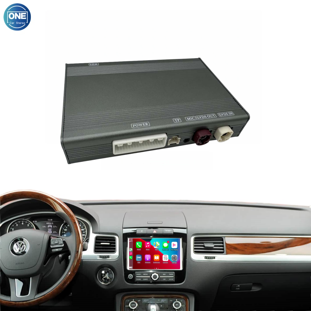 Volkswagen MQB System Wireless CarPlay Interface Android Auto Module with Bluetooth Camera-Input Phone Mirroring