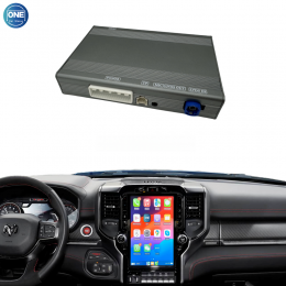 Dodge Wireless CarPlay Interface Android Auto Module with Bluetooth Camera-Input Phone Mirroring