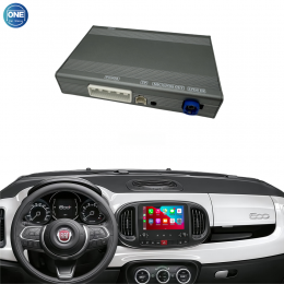 Fiat Wireless CarPlay Interface Android Auto Module with Bluetooth Camera-Input Phone Mirroring