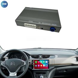 Citroen SMEG/MRN System Wireless CarPlay Interface Android Auto Module with Bluetooth Camera-Input Phone Mirroring