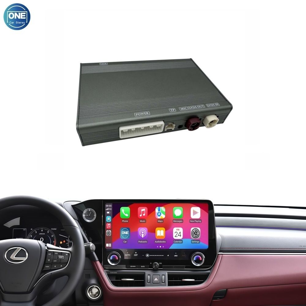 Lexus Big Touch Model Wireless CarPlay Interface Android Auto Module with Bluetooth Camera-Input Phone Mirroring