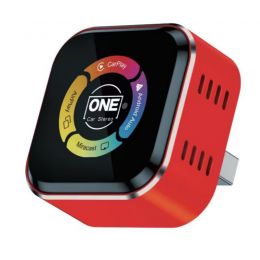 One Touch Wireless CarPlay Android Auto Adapter Convert Wired to Wireless AirPlay & Screen Mirroring Dongle OTA Updates