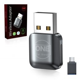 Mini Wireless CarPlay Android Auto Adapter Convert Wired to Wireless Car Play Dongle for Cars with Wired CarPlay