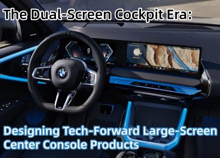 The Dual-Screen Cockpit Era: Designing Tech-Forward Large-Screen Center Console Products
