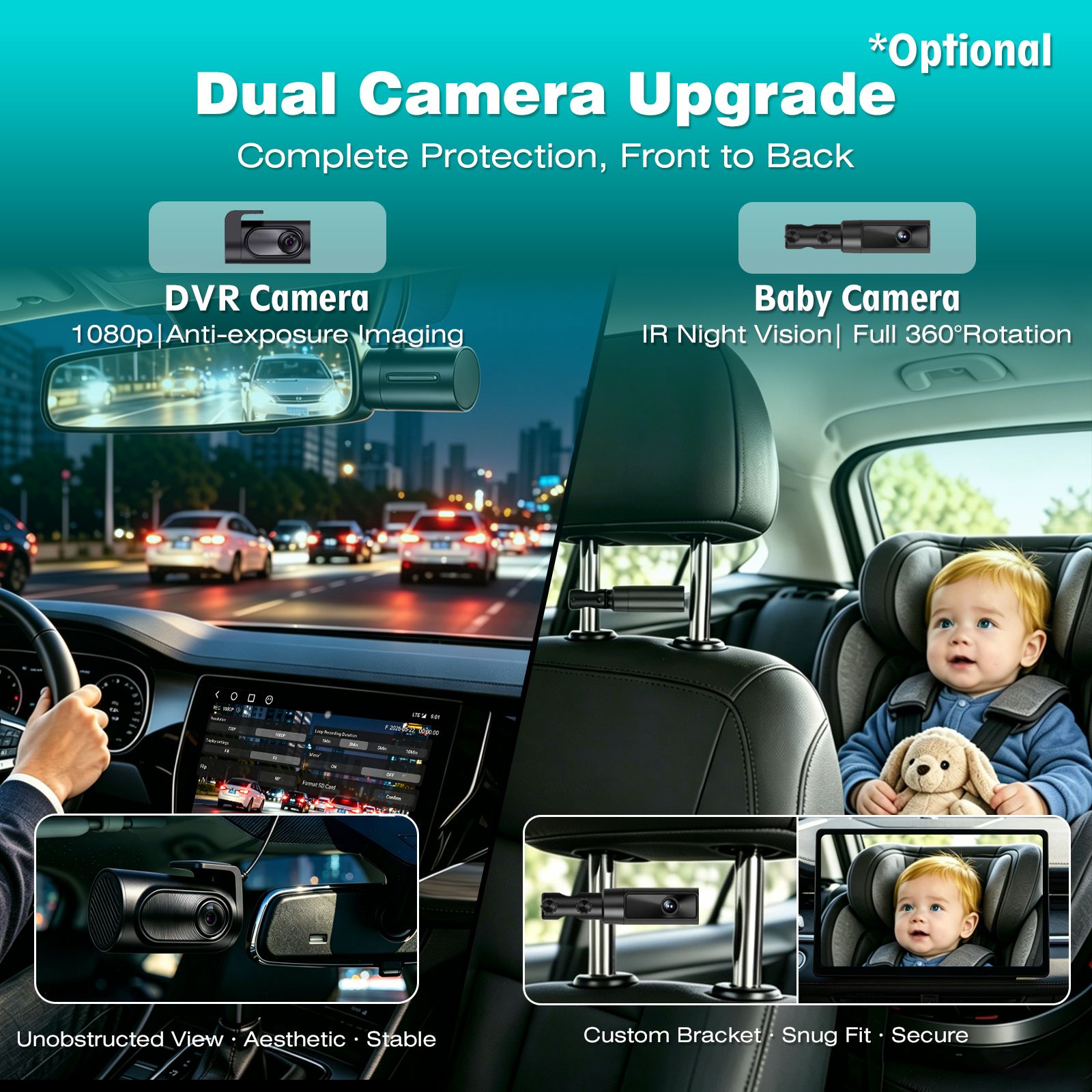 Qualcomm 6350 Android 15 CarPlay AI Box with 8GB+128GB, 4G Cloud SIM HDMI Input Output Wireless CarPlay Android Auto Adapter with OTA Update for YouTube