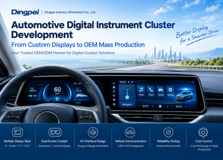 Automotive Digital Instrument Cluster Development: From Custom Displays to OEM Mass Production